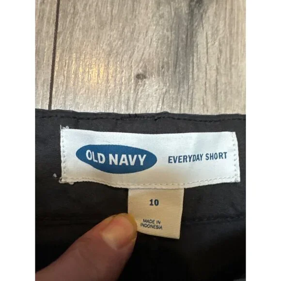 Old Navy Womens Everyday Shorts Size 10 Jack Black Cotton/Spandex Blend - Picture 2 of 7